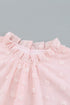Ruffled Sleeve Swiss Dot T-Shirts